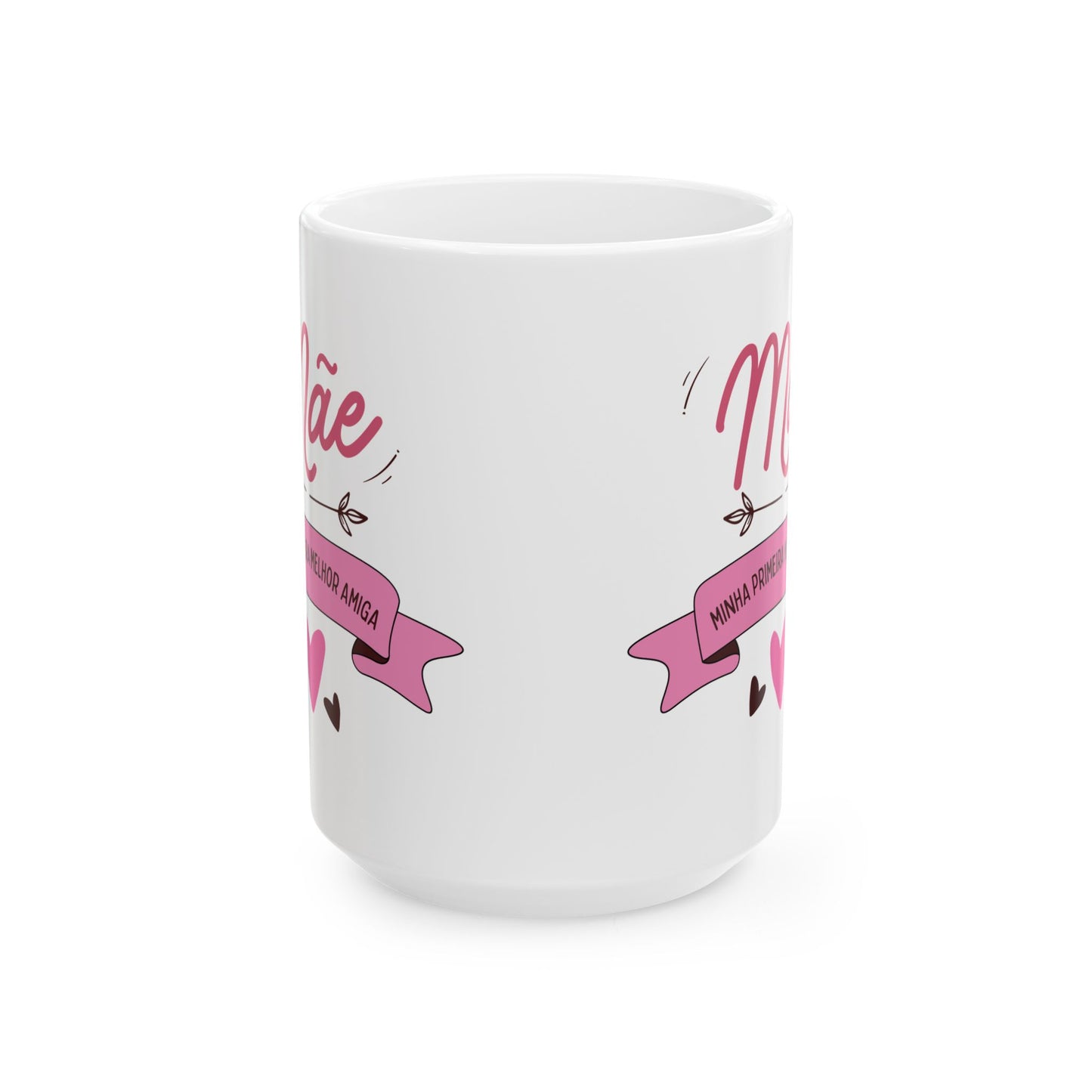Cute 'Mãe' Design for Mother's Day Gifts - Português