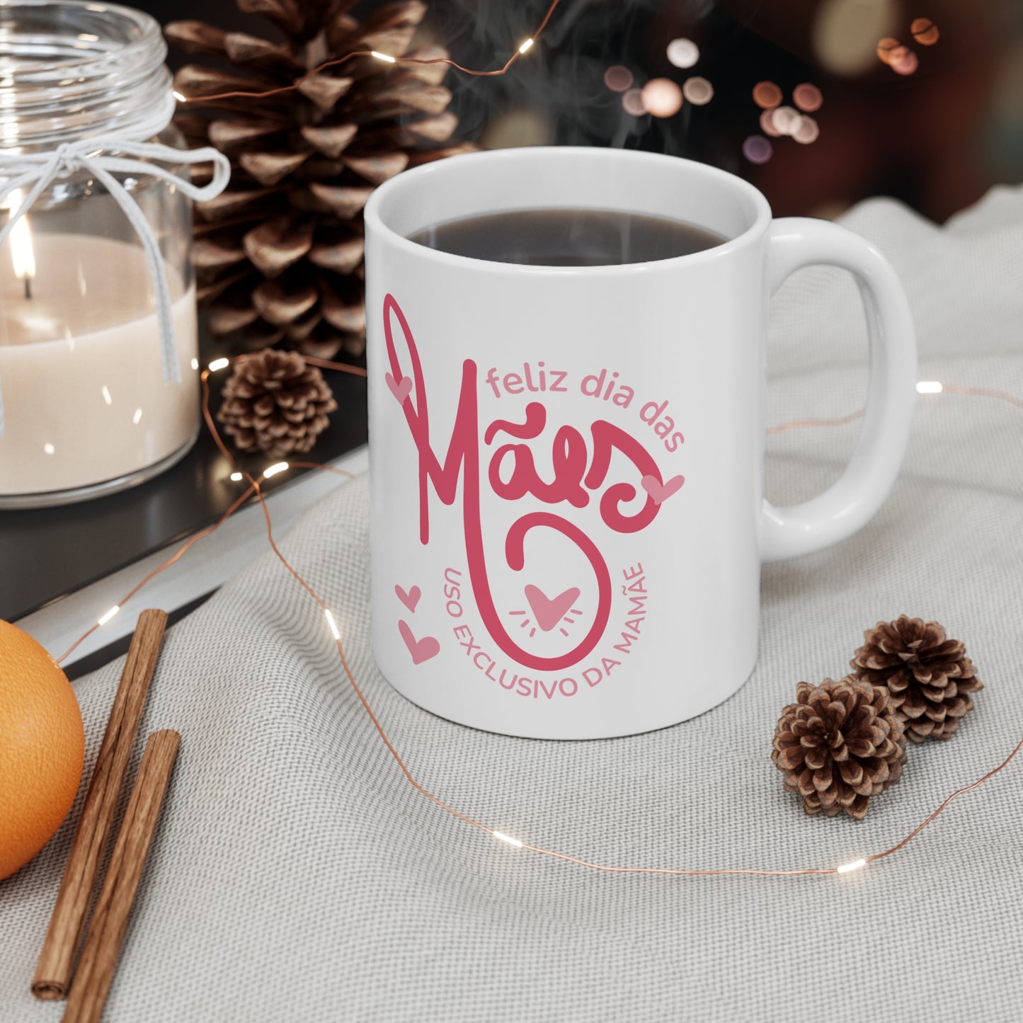Mom's Day Celebration Coffee Mug - Especial dia da Mãe