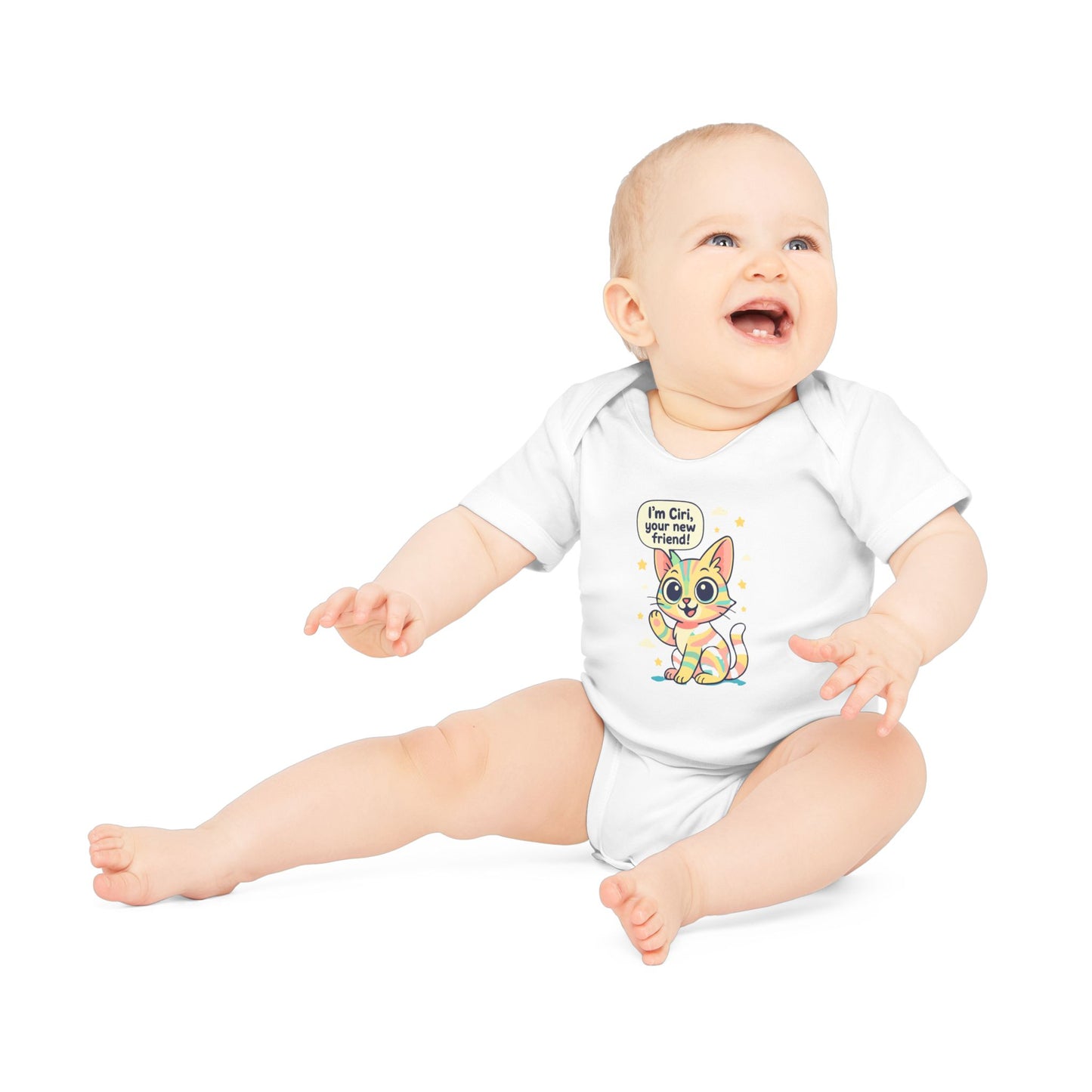 Cute Cat Baby Bodysuit – Ciri Design