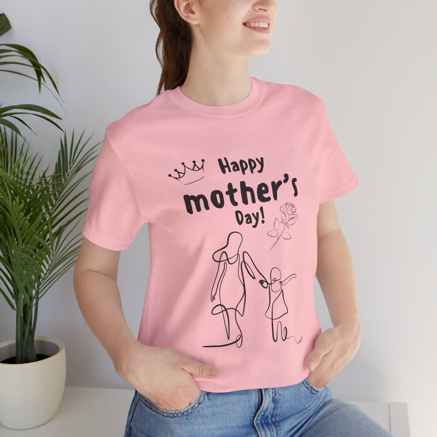 Happy Mother's Day Unisex Jersey T-shirt