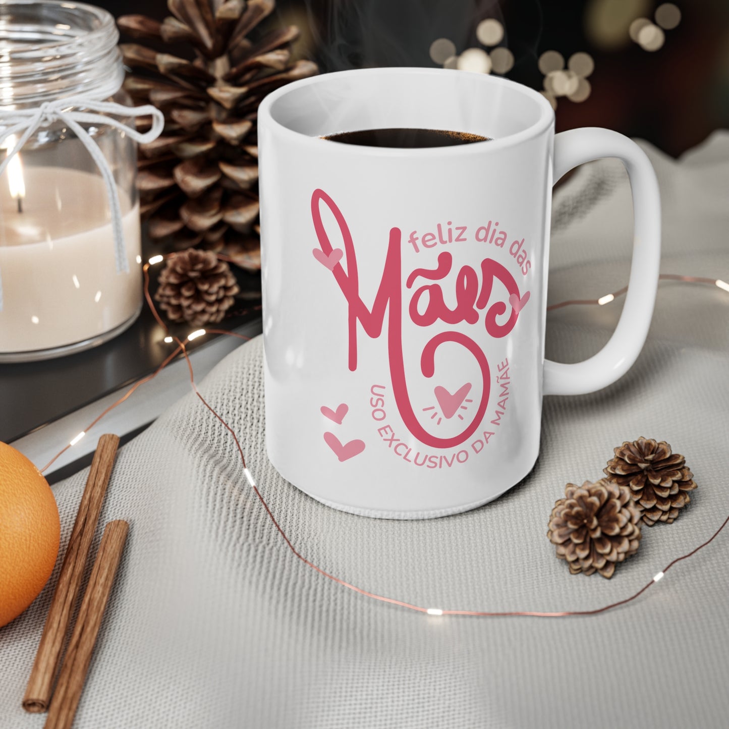 Mom's Day Celebration Coffee Mug - Especial dia da Mãe