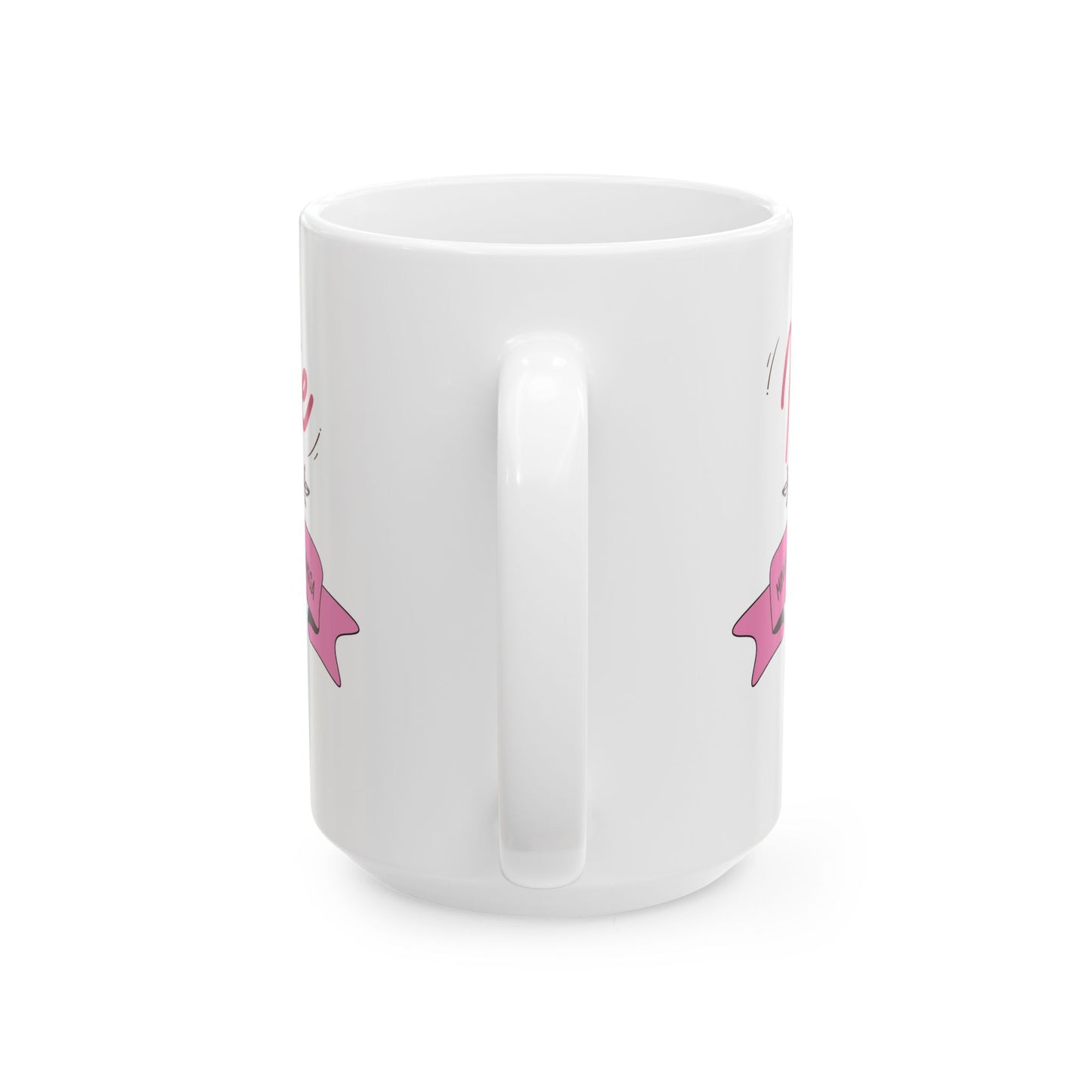 Cute 'Mãe' Design for Mother's Day Gifts - Português