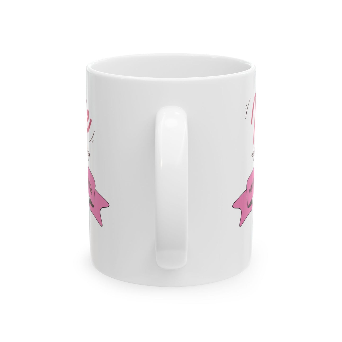 Cute 'Mãe' Design for Mother's Day Gifts - Português