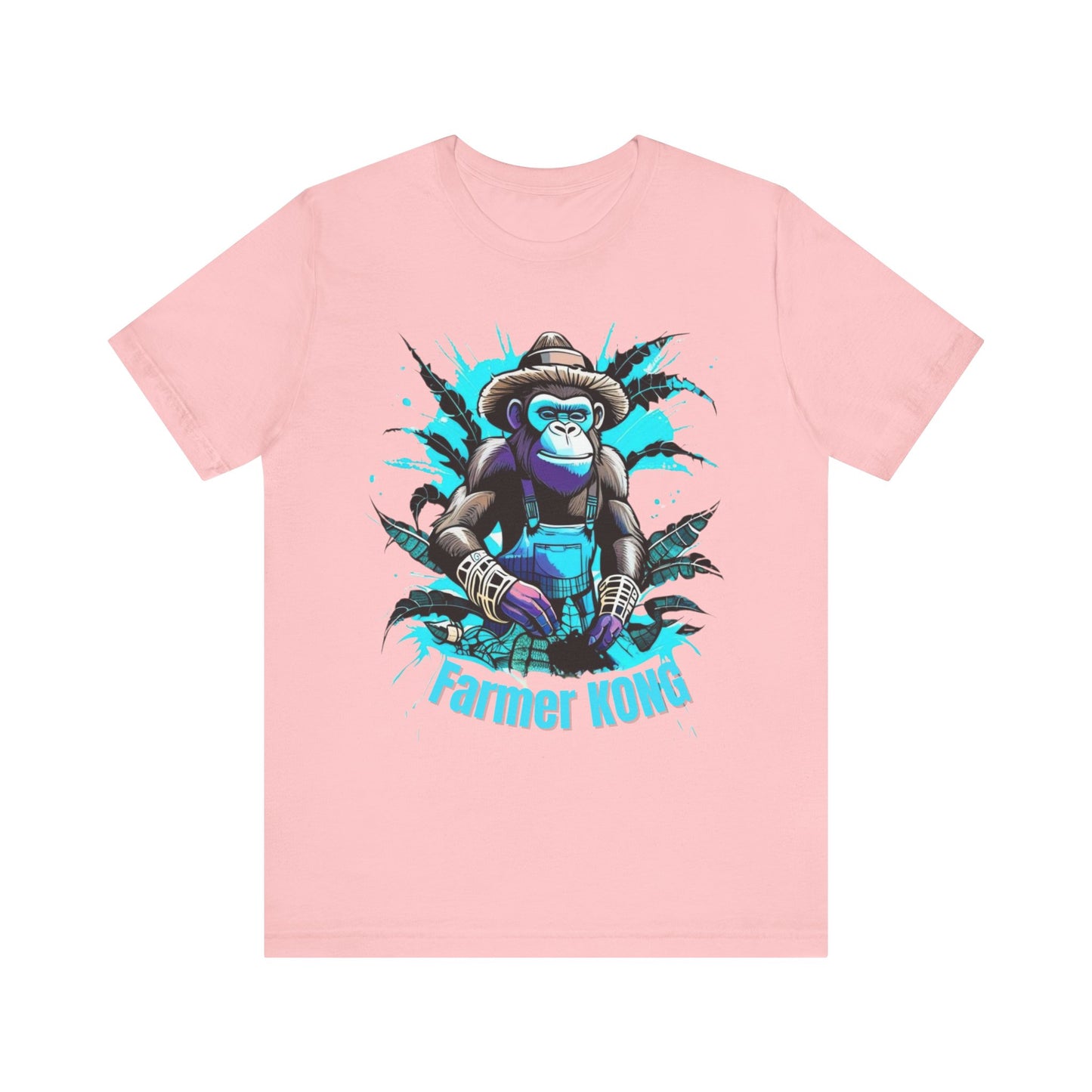 Farmer Kong Graphic Tee - Fun Unisex Jersey Short Sleeve Shirt