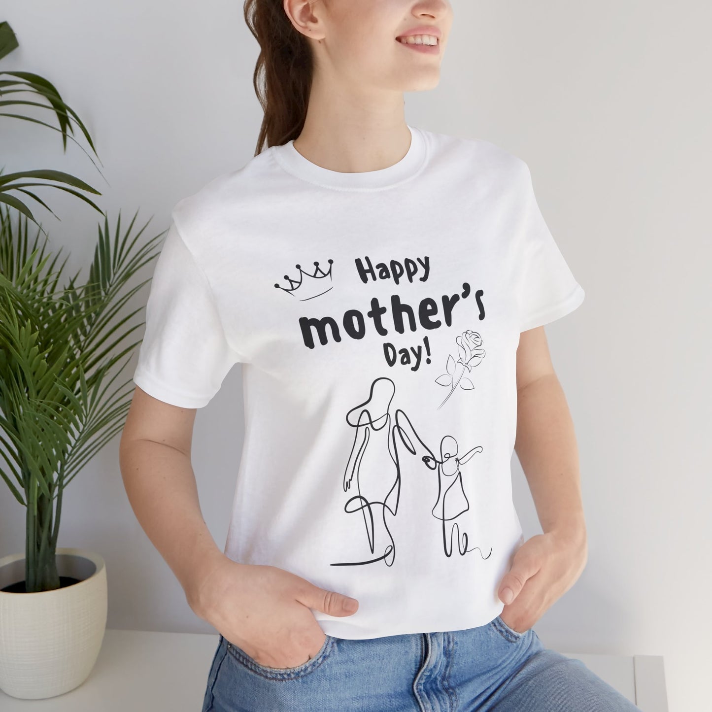 Happy Mother's Day Unisex Jersey T-shirt