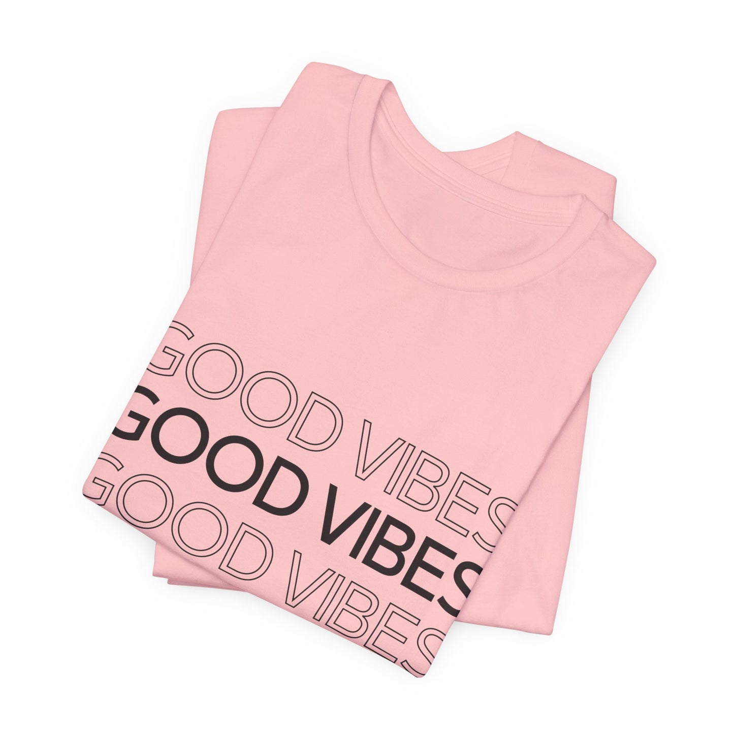 Unisex 'Good Vibes' Jersey Tee - Chill and Positive Atmosphere